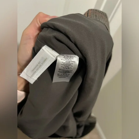 LOFT Plaid Mini Skirt Women’s Large | Fall Office Preppy Style Academia Chic - Picture 6 of 8